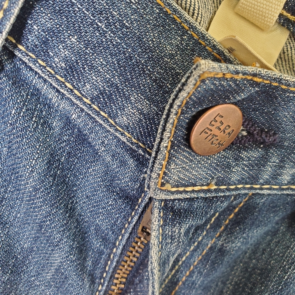 Ezra Fitch Y2K Low Rise Bootcut Jean Size 27 Medium Wash‎ Vintage Denim - Picture 3 of 13